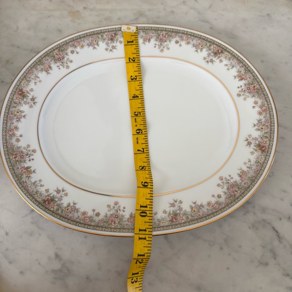 NORITAKE  IRELAND MORNING JEWEL‎ PLATTER 13 1/2" Inches - Picture 4 of 4